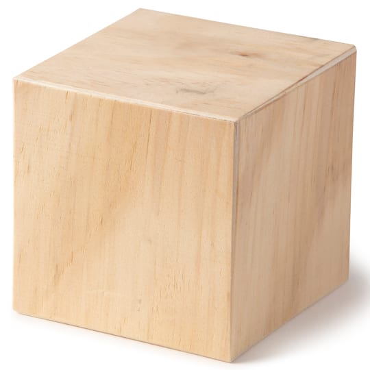 Square Wood Block by Make Market&#xAE;